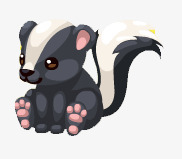 卡通动物png免抠素材_88icon https://88icon.com 卡通动物 娃娃 臭鼬