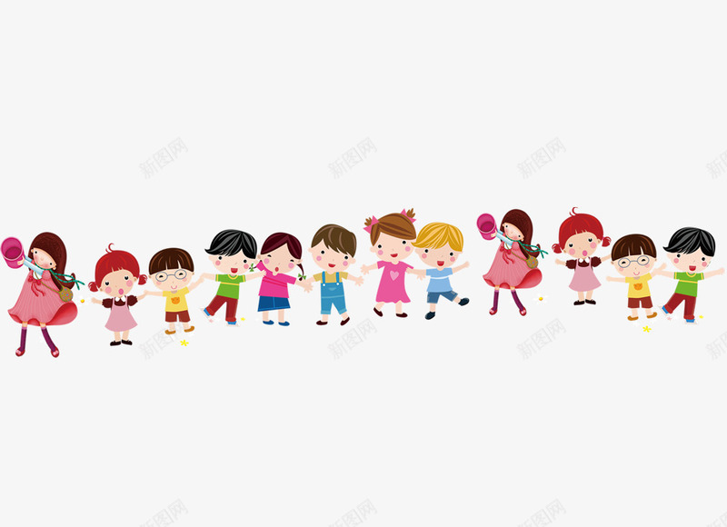 卡通小娃娃png免抠素材_88icon https://88icon.com 儿童 卡通 小娃娃