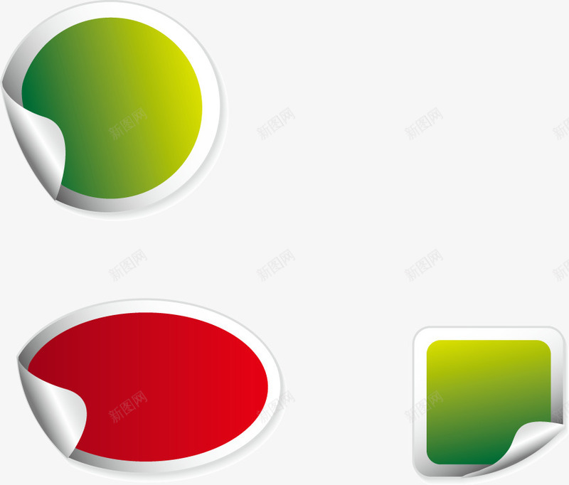 创意商品促销贴纸图png免抠素材_88icon https://88icon.com 分布 彩色 标签 贴纸