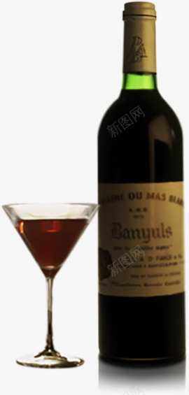 红酒瓶酒杯png免抠素材_88icon https://88icon.com 优雅 尊贵 素材 红酒瓶 酒杯