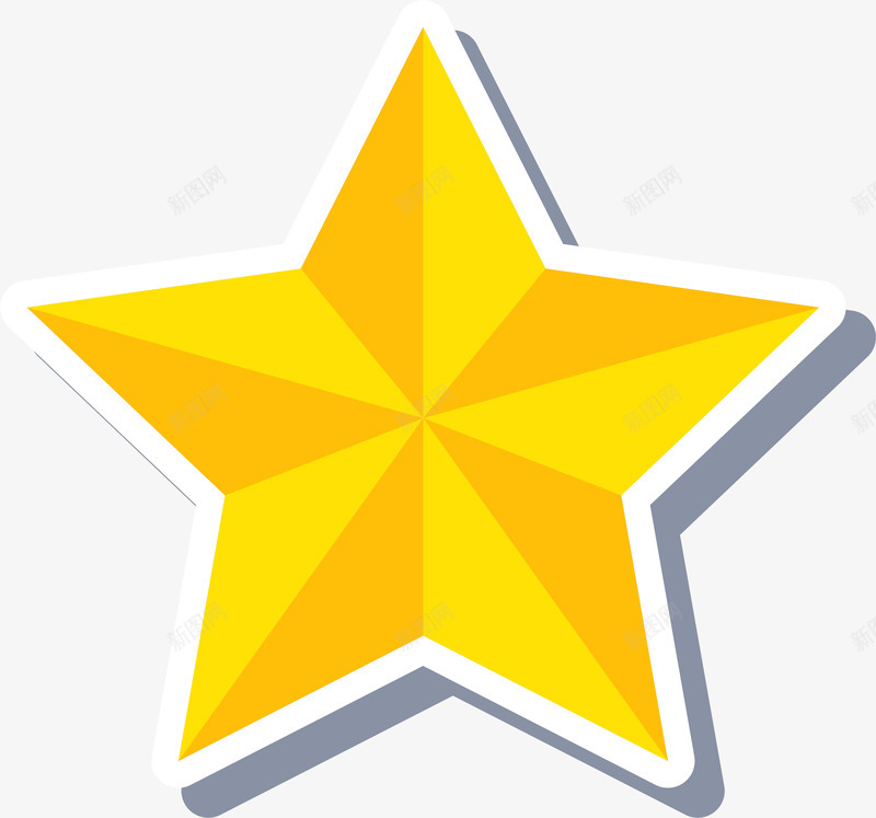 圣诞节金色星星装饰图png免抠素材_88icon https://88icon.com 五角星 儿童 圣诞节日 星星贴纸 矢量图案 金色