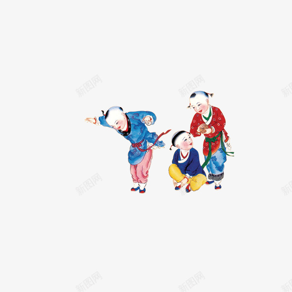 传统民俗png免抠素材_88icon https://88icon.com 喜庆 娃娃 民俗