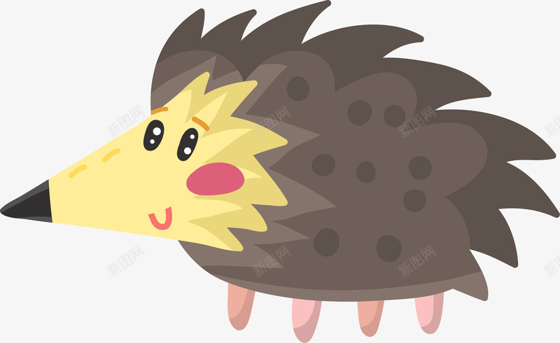 卡通可爱刺猬动物贴纸矢量图ai免抠素材_88icon https://88icon.com 刺猬 动物 动物贴纸 卡通动物 可爱动物贴纸 小清新刺猬动物园 矢量图