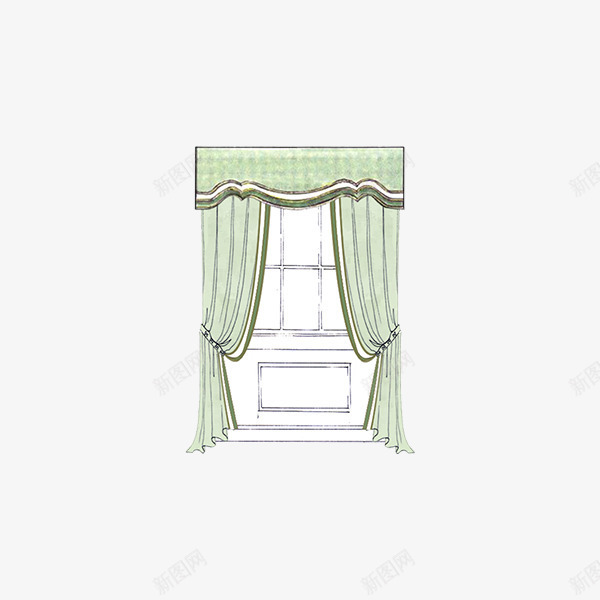 灰色手绘线稿窗帘元素psd免抠素材_88icon https://88icon.com 创意 弧度 手绘 灰色 窗帘 线稿 艺术 花纹