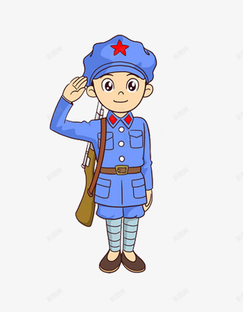 卡通动漫人物军人当兵psd免抠素材_88icon https://88icon.com 人物 军人 动漫 卡通 当兵