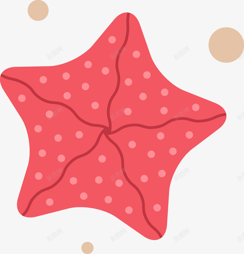 卡通海星png免抠素材_88icon https://88icon.com 五角星 创意卡通 卡通 卡通插图 插图 海星