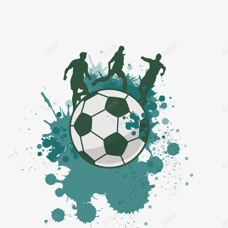 水彩足球和运动的人png免抠素材_88icon https://88icon.com png png素材 免费png 免费png素材 水彩 矢量素材 足球 运动