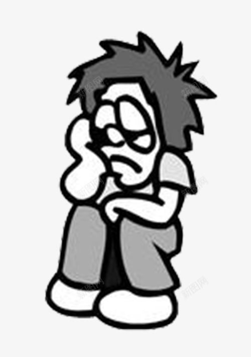 冷漠形象png免抠素材_88icon https://88icon.com 元素 冷漠 孤独 形象 经典 设计