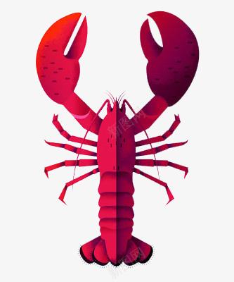 红色的龙虾png免抠素材_88icon https://88icon.com 大龙虾 红龙虾 龙虾