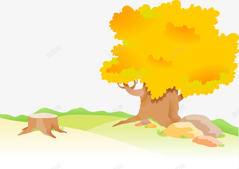 秋天景观png免抠素材_88icon https://88icon.com 景观 秋天景观 秋天素材 秋天背景素材 秋季