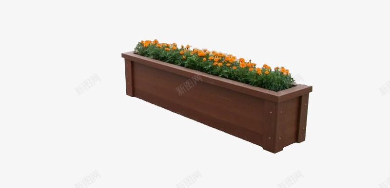 移动花箱png免抠素材_88icon https://88icon.com 商业 园林 移动 花箱