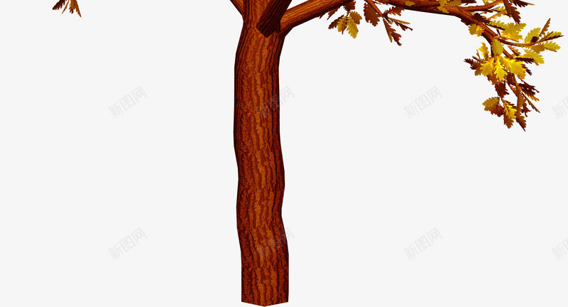 秋树png免抠素材_88icon https://88icon.com 树木 植物 秋季 秋树