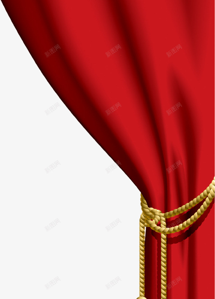 红色帘布马年大吉png免抠素材_88icon https://88icon.com 大吉 帘布 素材 红色 马年