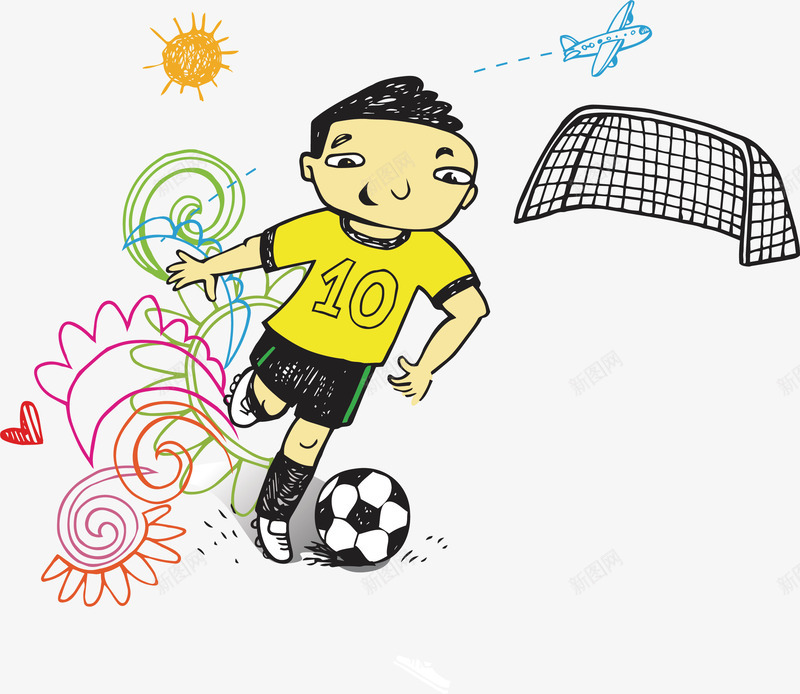 儿童足球玩耍卡通海报促销矢量图ai免抠素材_88icon https://88icon.com 儿童 儿童卡通 卡通儿童 足球卡通 足球素材 矢量图