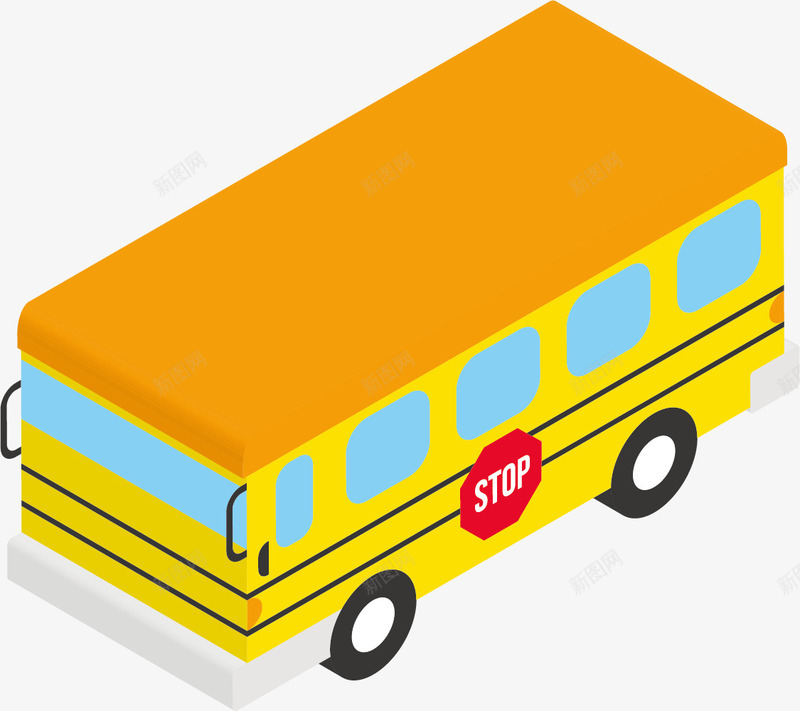 安全行驶的卡通校车矢量图eps免抠素材_88icon https://88icon.com 专用巴士 单层巴士 学校 学校校车 安全 安全校车 矢量图 矢量扁平校车 行驶的校车