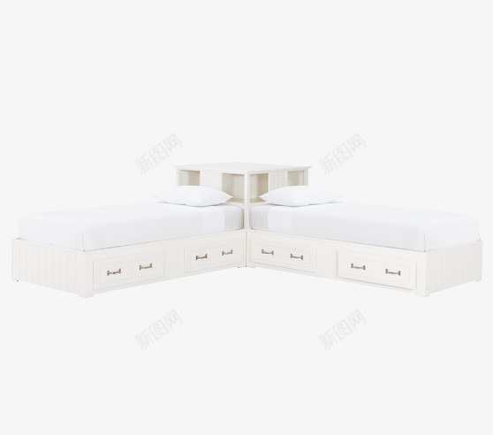 3d卡通家具3d卡通装饰白色沙发床png免抠素材_88icon https://88icon.com 3d卡通家具 创意 唯美 家居模型 床 床模型 沙发床 简约 装饰