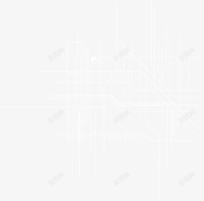 数码科技线条png免抠素材_88icon https://88icon.com 数码 科技 线条