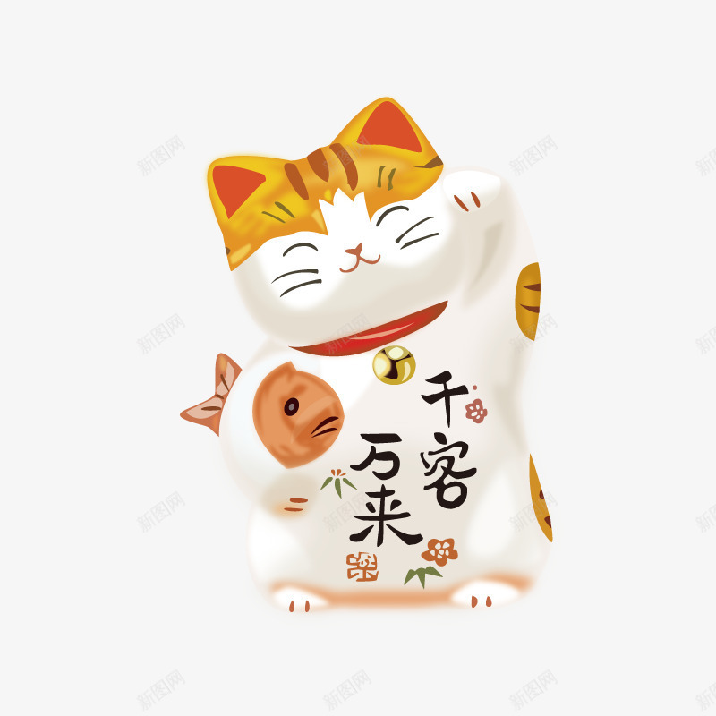 卡通手绘可爱的招财猫png免抠素材_88icon https://88icon.com 创意 动漫动画 卡通手绘 可爱的 招财猫 猫中国风 猫咪