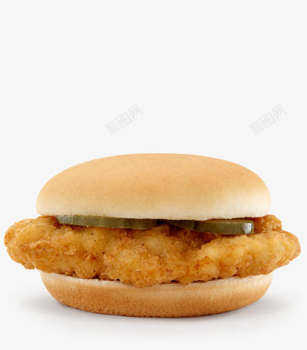 鸡排汉堡png免抠素材_88icon https://88icon.com 快餐 汉堡 甜点 美食