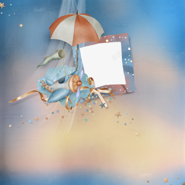 唯美背景雨伞装饰边框png免抠素材_88icon https://88icon.com 唯美 唯美背景 唯美边框 花朵装饰边框 雨伞