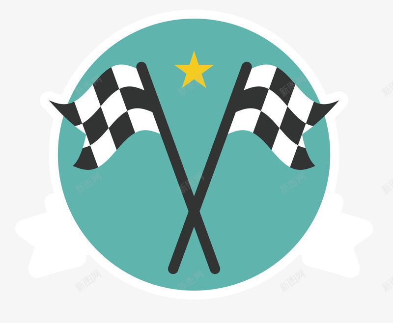 蓝色赛车旗帜矢量图eps免抠素材_88icon https://88icon.com 卡通 图案 旗帜 赛车 赛车旗帜 矢量图