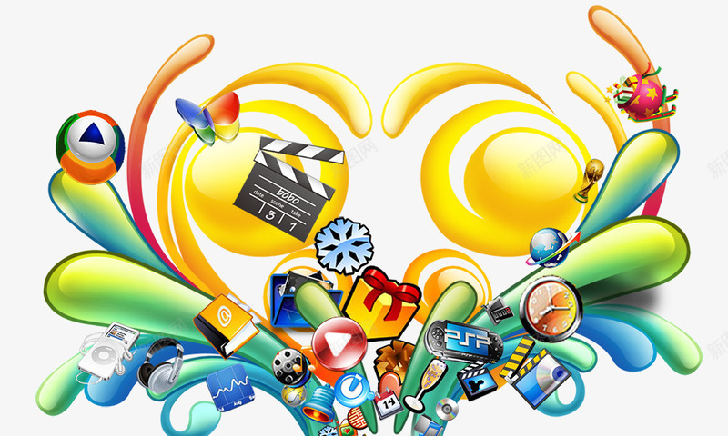 数码科技图案png免抠素材_88icon https://88icon.com 数码科技图案