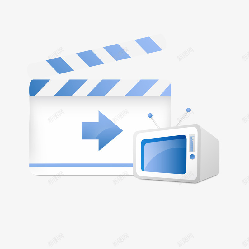白色电影场记板png免抠素材_88icon https://88icon.com 场记板 电影 电影场记板 白色