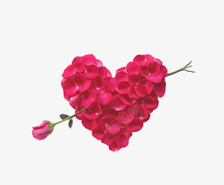 心型玫瑰花瓣花朵png免抠素材_88icon https://88icon.com 心型 玫瑰 花朵 花瓣