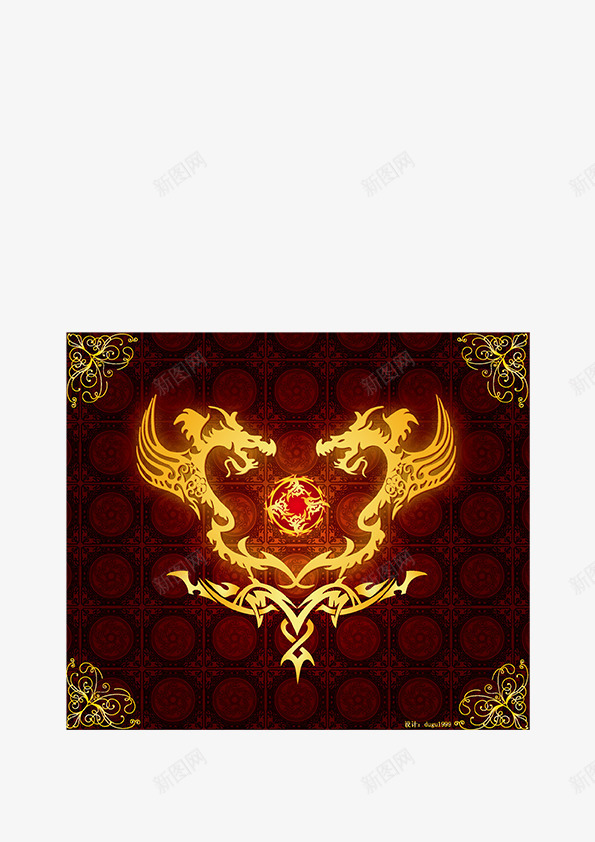 合成创意红色的复古中国龙造型png免抠素材_88icon https://88icon.com 中国 创意 合成 复古 红色 造型