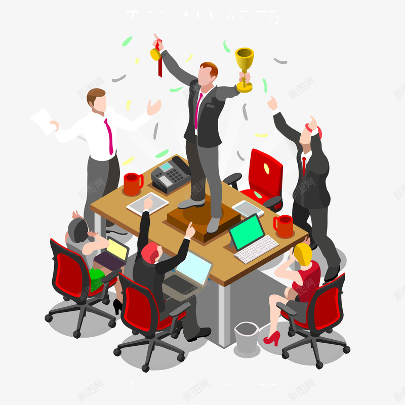 金融分析师png免抠素材_88icon https://88icon.com PPT元素 办公人士 商务 开会 矢量元素 金融分析