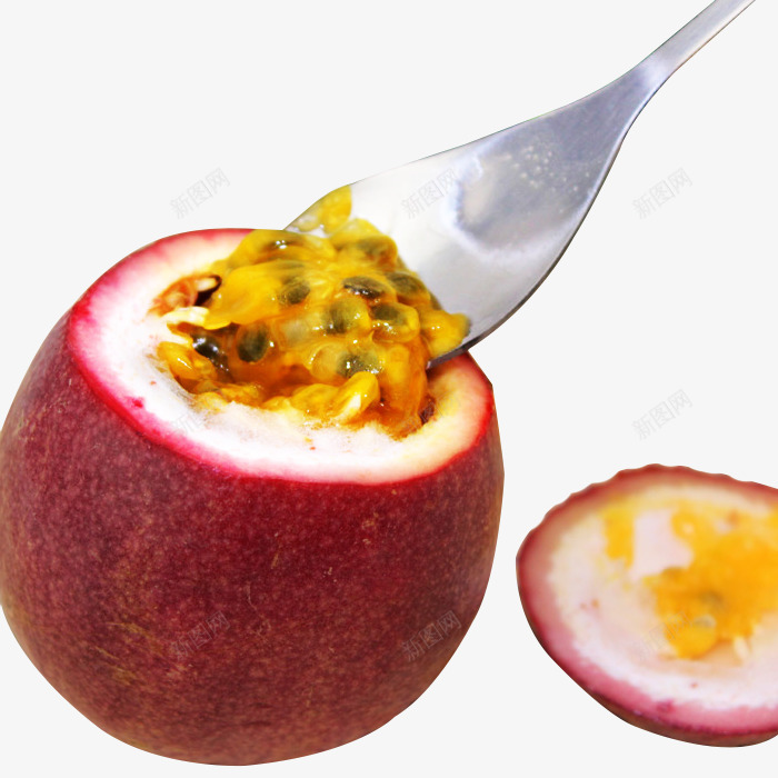 美味百香果png免抠素材_88icon https://88icon.com 水果 热带水果 百香果 营养