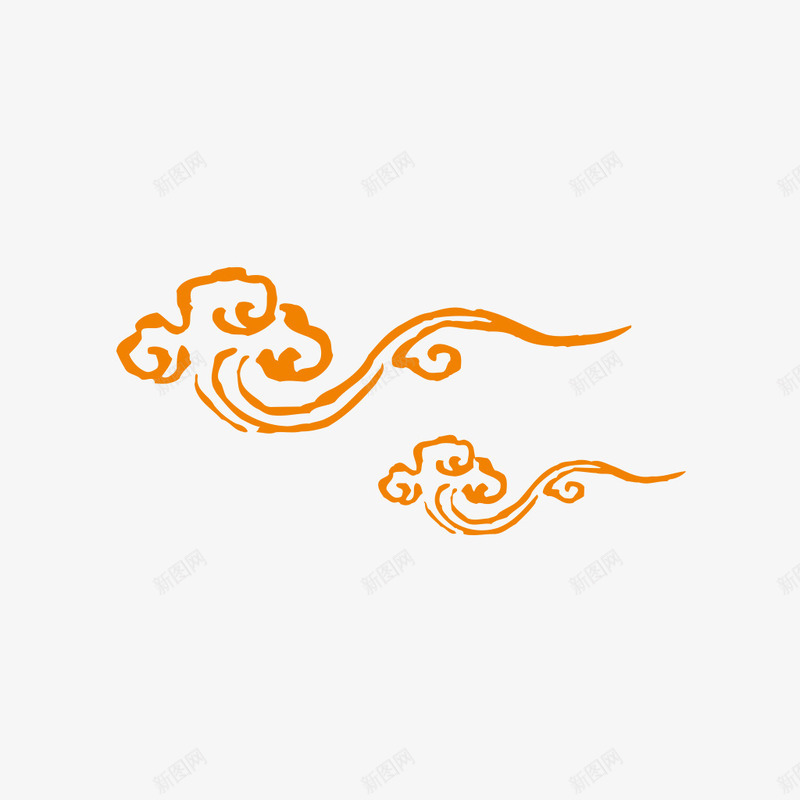云朵png免抠素材_88icon https://88icon.com 云朵 云浪 浪花 祥云