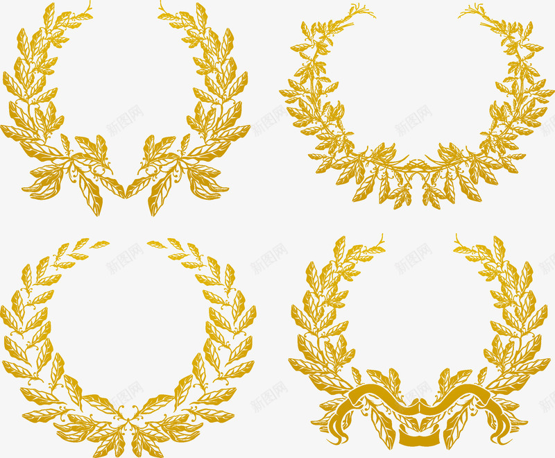 麦穗徽章矢量图ai免抠素材_88icon https://88icon.com 勋章 小麦 徽章 麦穗 矢量图