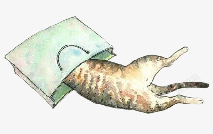 躲进手提袋子里的猫png免抠素材_88icon https://88icon.com 宠物 手提 猫咪 袋子