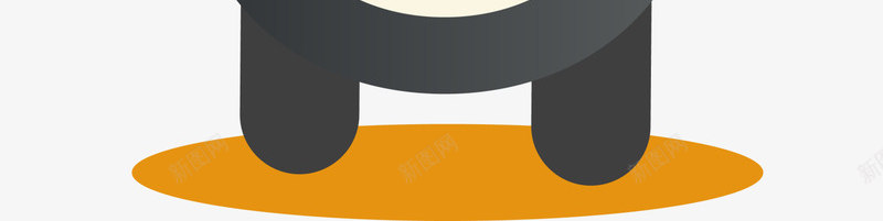 黑白色卡通熊猫png免抠素材_88icon https://88icon.com 动物园 卡通动物 清新熊猫 熊猫 装饰图案