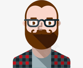 带黑色眼镜的卡通人物男png免抠素材_88icon https://88icon.com 人物 卡通 眼镜 黑色