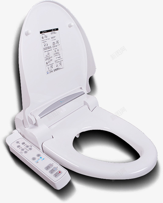家具白色塑料厕所马桶png免抠素材_88icon https://88icon.com 厕所 塑料 家具 白色 马桶
