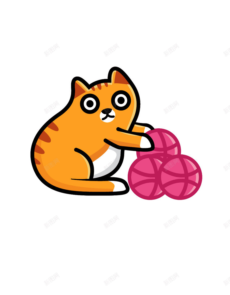 手绘卡通猫咪戏耍psd免抠素材_88icon https://88icon.com 儿童画 可爱猫咪 戏耍 手绘卡通猫咪 手绘卡通猫咪戏耍