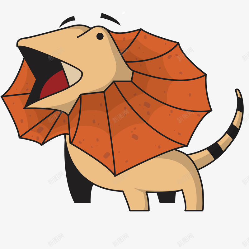 恐龙翼龙png免抠素材_88icon https://88icon.com 卡通恐龙 恐龙 橘黄色 翼龙