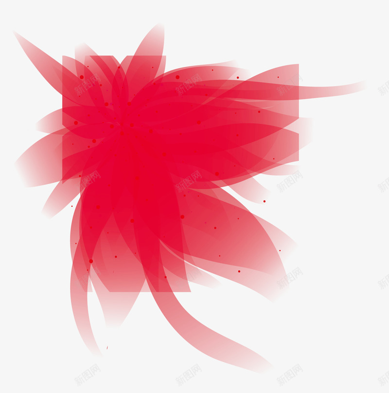 文案背景元素彩绘红色花纹png免抠素材_88icon https://88icon.com 彩绘 文案背景元素 红色 花纹