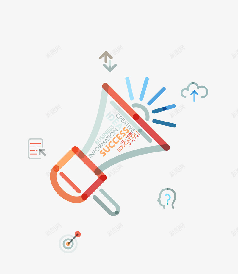 商务mbe风格喇叭矢量图eps免抠素材_88icon https://88icon.com mbe风格喇叭 商务喇叭 喇叭素材 矢量喇叭 矢量图