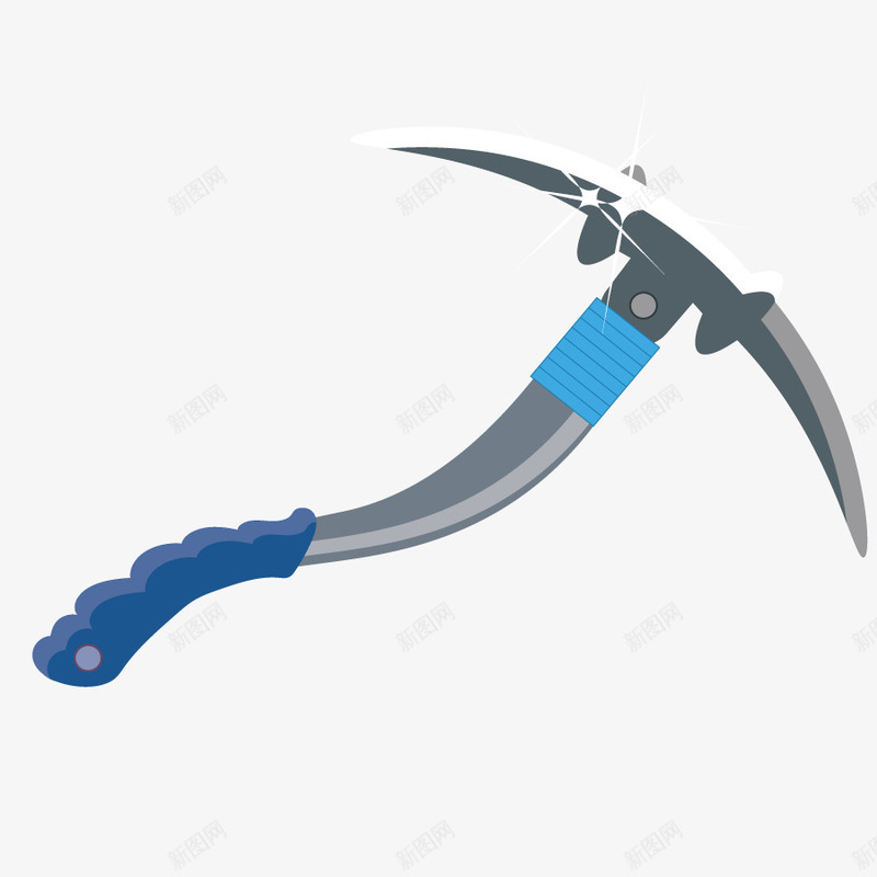攀爬工具png免抠素材_88icon https://88icon.com 旅行 游玩 爬山 登山