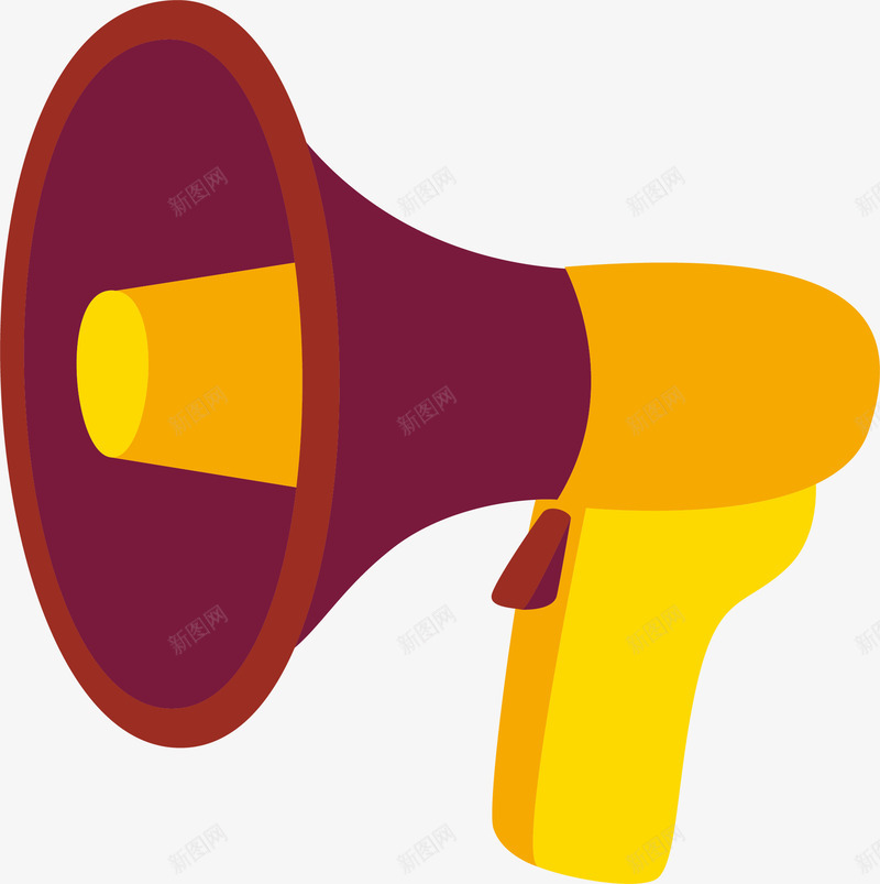 卡通喇叭png免抠素材_88icon https://88icon.com 喇叭 喇叭符号 大喇叭符号 小喇叭符号 手绘 符号 通知喇叭符号