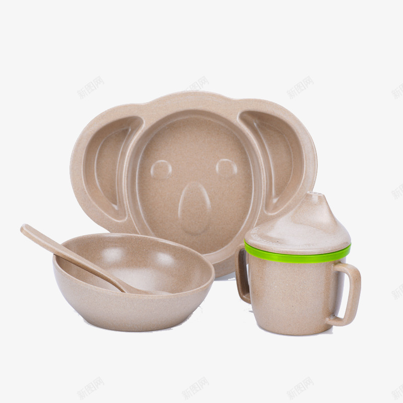儿童餐盘餐具png免抠素材_88icon https://88icon.com 产品实物图 儿童 餐具 餐盘