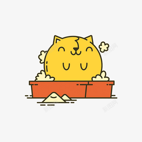 洗澡的猫psd免抠素材_88icon https://88icon.com 可爱 泡泡 洗澡 猫咪 猫洗澡 简约