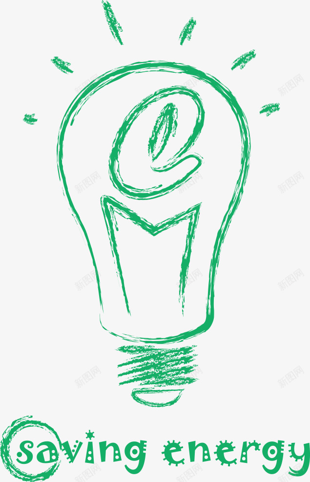 创意灯泡矢量图ai免抠素材_88icon https://88icon.com 卡通灯泡 灯泡素材 线条灯泡 矢量图