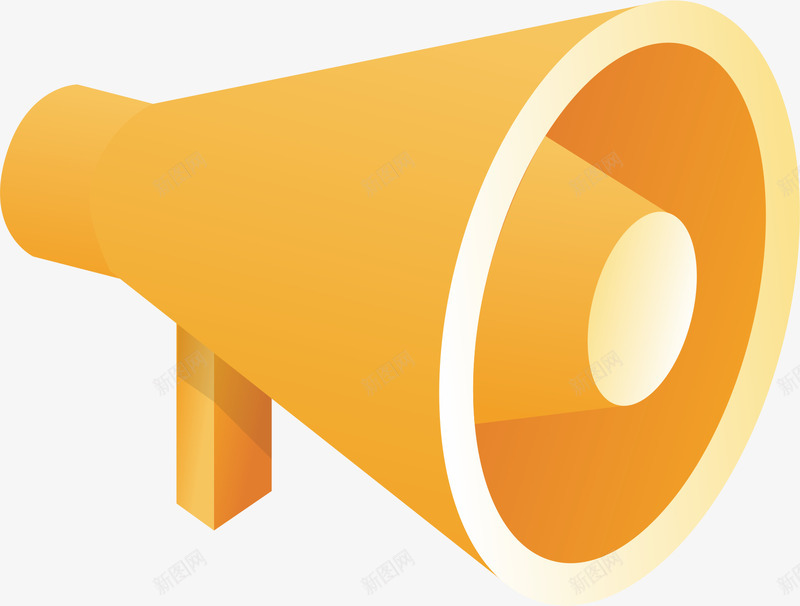 立体喇叭矢量图eps免抠素材_88icon https://88icon.com 卡通 喇叭符号 扬声器符号 电子 立体 符号 通知符号 矢量图