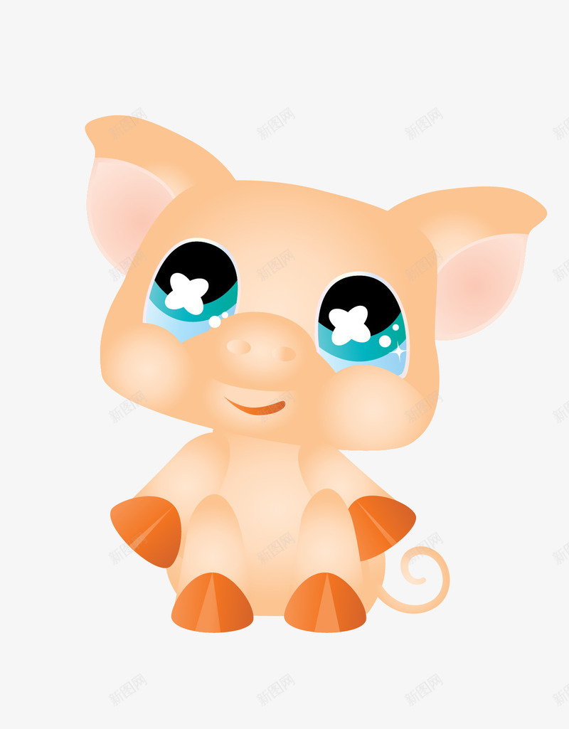 超可爱卡通小猪png免抠素材_88icon https://88icon.com 卡通小猪 可爱小猪 小猪免费png下载 小猪矢量图 超可爱卡通小猪