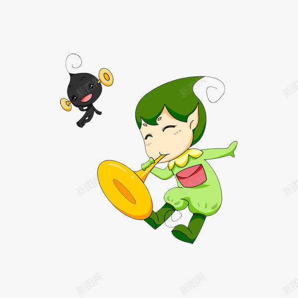 喊喇叭的卡通人png免抠素材_88icon https://88icon.com 卡通 可爱 喇叭 喊喇叭的人 大声 彩色 手绘 扩音 说话