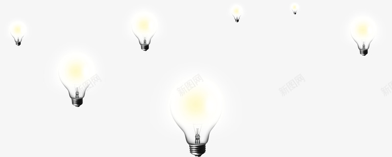清新环保灯泡装饰png免抠素材_88icon https://88icon.com 清新 灯泡 环保 装饰